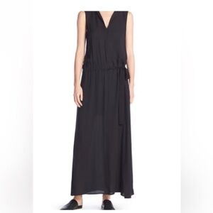 Vince Black Sleeveless Maxi Dress
